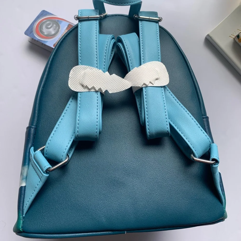 New Loungefly How To Train Your Dragon Toothless & Light Fury Babies Backpack.